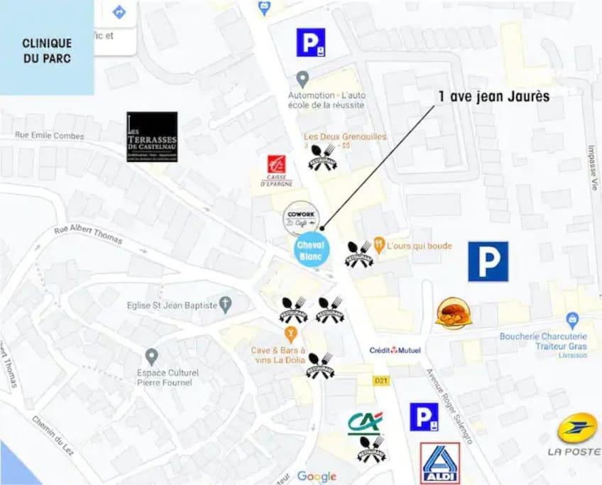 Bel Appart Fonctionnel Et Lumineux En Centre Ville, Clinique Et Tram A 5 Mn, Situation Ideale ! Castelnau-le-Lez Exteriör bild